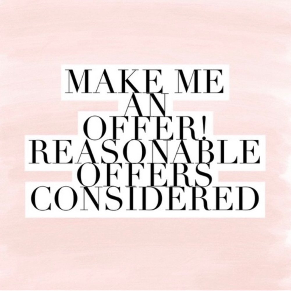bundle and save! most reasonable offers accepted! 💞